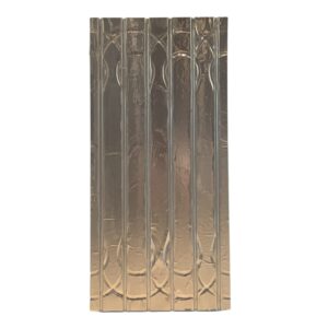 Płyta systemowa PODWÓJNY MEANDER 10cm 20mm XPS 1250x600 ALU BEFIRO